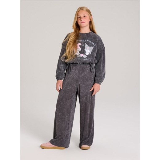 Sinsay - Komplet: bluza i spodnie Hello Kitty - szary ze sklepu Sinsay w kategorii Komplety dziewczęce - zdjęcie 186413690