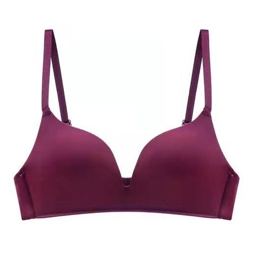 Biustonosz bezszwowy - Bordowy 70A ze sklepu Intimica.pl w kategorii Biustonosze - zdjęcie 186414623