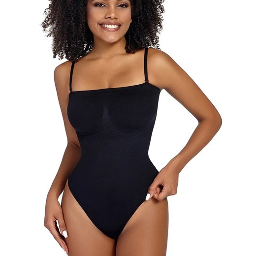 Body modelujące z odpinanymi ramiączkami - Czarny S ze sklepu Intimica.pl w kategorii Body damskie - zdjęcie 186415310