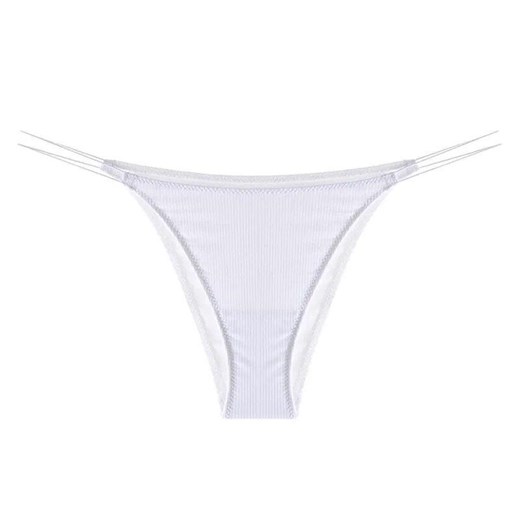 Figi z paseczkami - Biały S ze sklepu Intimica.pl w kategorii Majtki damskie - zdjęcie 186417463