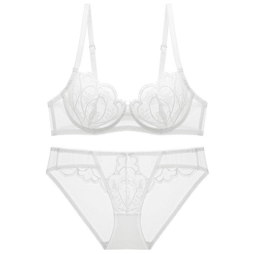 Komplet bielizny - Biały 70A ze sklepu Intimica.pl w kategorii Komplety bielizny damskiej - zdjęcie 186418680