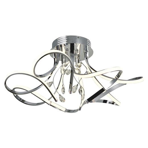 Lampa sufitowa LED z kryształkami - EXX260-Okti ze sklepu Edinos.pl w kategorii Lampy sufitowe - zdjęcie 186426340