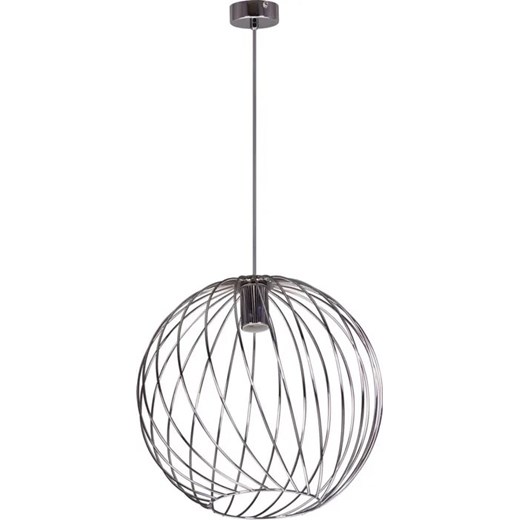 Chromowana lampa wisząca druciana loft - S047-Hatrix ze sklepu Edinos.pl w kategorii Lampy wiszące - zdjęcie 186426421