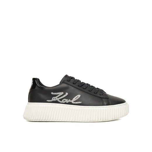 Sneakersy KARL LAGERFELD Z30978 S Czarny ze sklepu eobuwie.pl w kategorii Buty sportowe dziecięce - zdjęcie 186426464