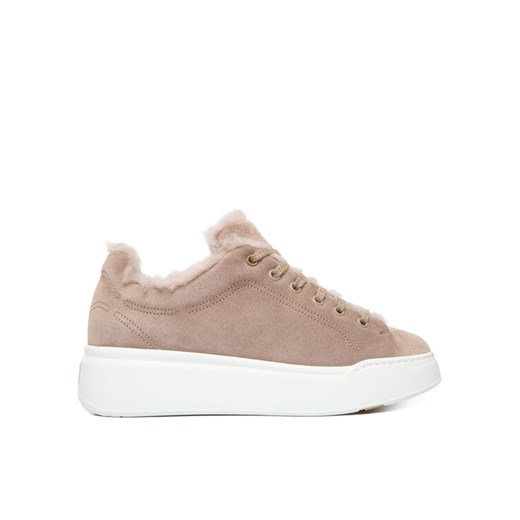 Sneakersy Max Mara Tmaxi1 2524766172650 Beżowy ze sklepu eobuwie.pl w kategorii Buty sportowe damskie - zdjęcie 186426491