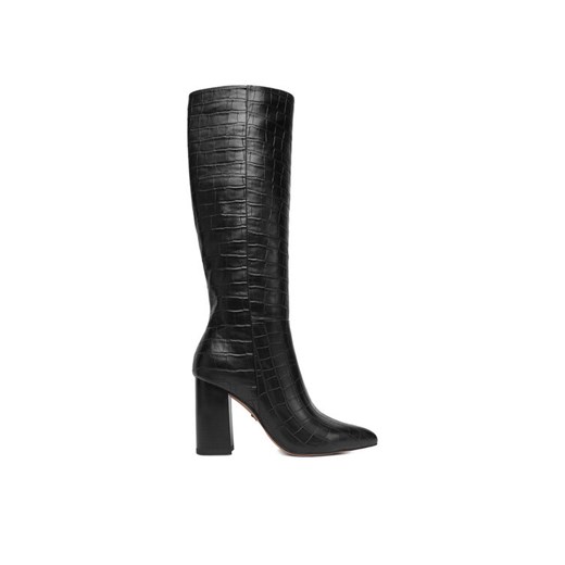 Kozaki Nine West CEO-RASHAAD-01 Czarny ze sklepu eobuwie.pl w kategorii Kozaki damskie - zdjęcie 186426524