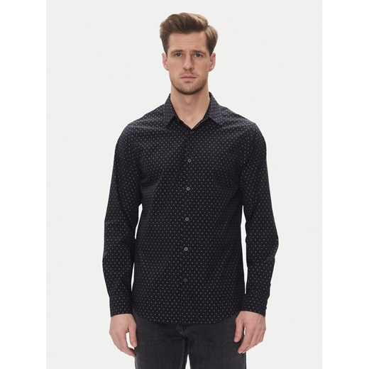 Armani Exchange Koszula XM000719 AF13206 FB064 Granatowy Regular Fit ze sklepu MODIVO w kategorii Koszule męskie - zdjęcie 186427314