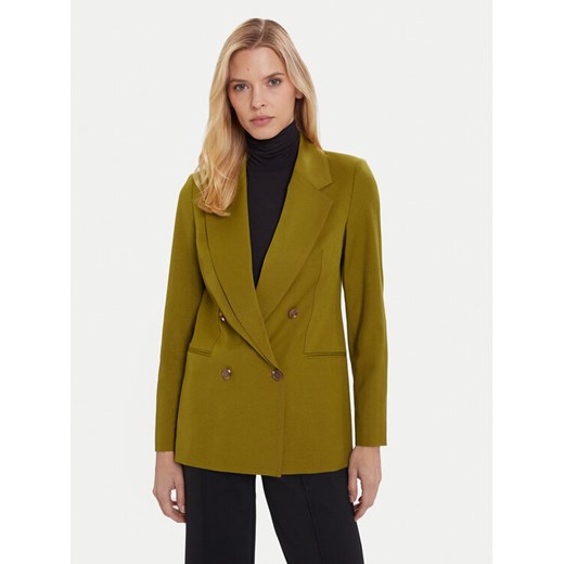 United Colors Of Benetton Marynarka 2YVXDW03A Zielony Regular Fit ze sklepu MODIVO w kategorii Marynarki damskie - zdjęcie 186427322