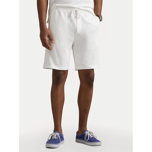 Polo Ralph Lauren Szorty sportowe 710704271004 Biały Regular Fit ze sklepu MODIVO w kategorii Spodenki męskie - zdjęcie 186427344