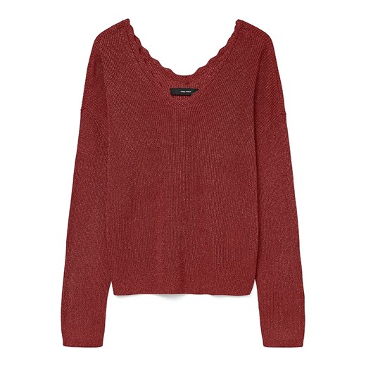 Vero Moda Sweter w kolorze bordowym ze sklepu Limango Polska w kategorii Swetry damskie - zdjęcie 186428524