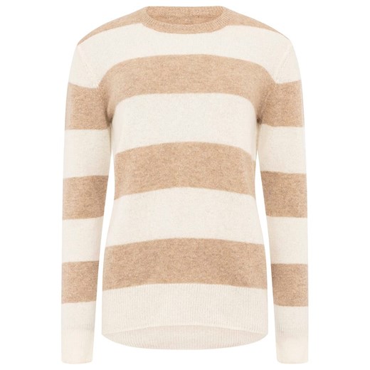 Zwillingsherz Kaszmirowy sweter w kolorze beżowo-kremowym Zwillingsherz S okazyjna cena Limango Polska