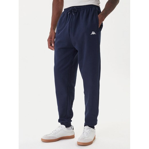 Kappa Spodnie dresowe 351Y41W 194 Granatowy Regular Fit ze sklepu MODIVO w kategorii Spodnie męskie - zdjęcie 186429540