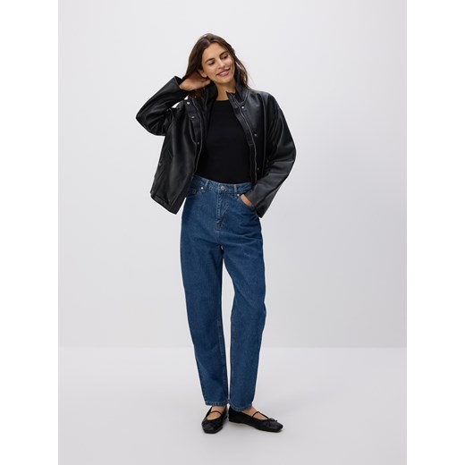 Reserved - Jeansy mom fit - niebieski Reserved 42 Reserved