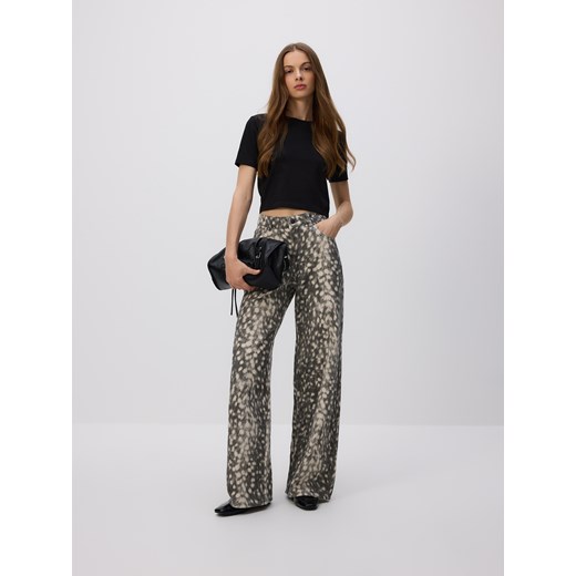 Reserved - Jeansy baggy fit - wielobarwny ze sklepu Reserved w kategorii Jeansy damskie - zdjęcie 186430944