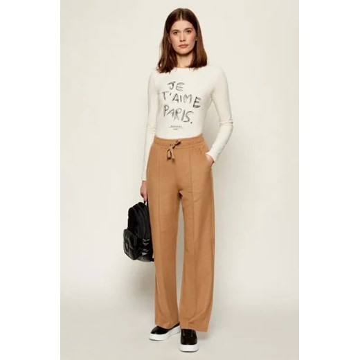 Weekend MaxMara Spodnie dresowe SPONDA | Relaxed fit | z dodatkiem wełny Weekend Maxmara M Gomez Fashion Store