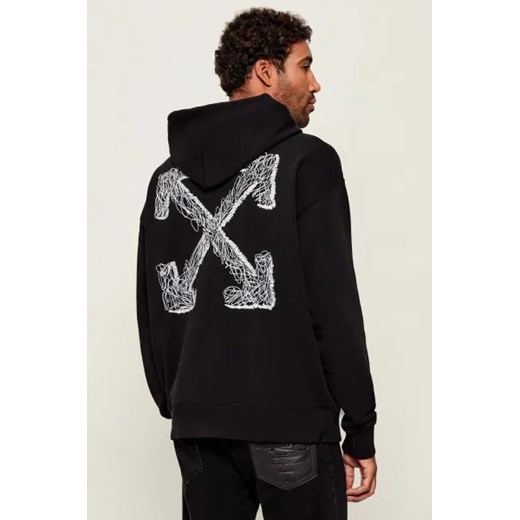 OFF-WHITE Bluza SCRIBBLE ARR | Loose fit L Gomez Fashion Store