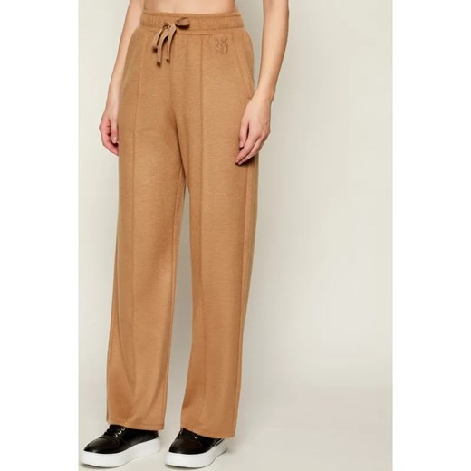 Weekend MaxMara Spodnie dresowe SPONDA | Relaxed fit | z dodatkiem wełny ze sklepu Gomez Fashion Store w kategorii Spodnie damskie - zdjęcie 186433541