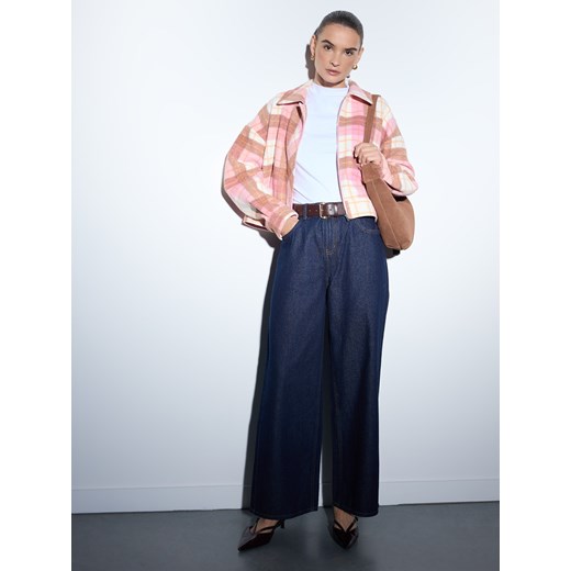 Mohito - Jeansy baggy - granatowy Mohito 40 Mohito