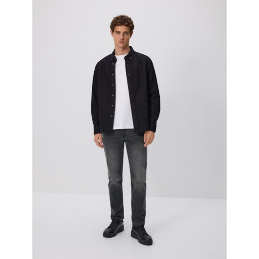 Reserved - Jeansy slim fit - szary ze sklepu Reserved w kategorii Jeansy męskie - zdjęcie 186434794