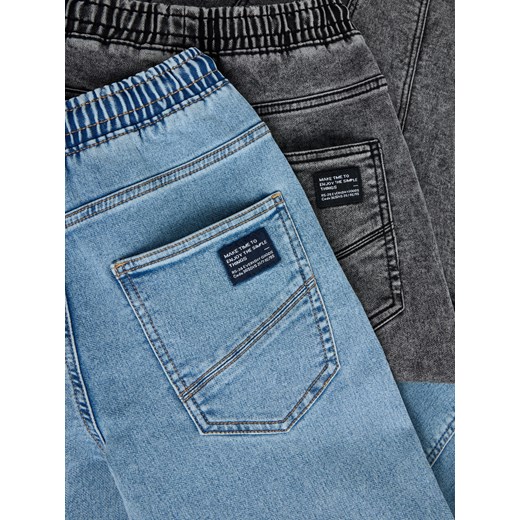 Reserved - Jeansy jogger - jasnoszary - id: 514CJ-09J - marki Reserved - 186435070 Reserved - Jeansy jogger - jasnoszary ze sklepu Reserved w kategorii Spodnie chłopięce - zdjęcie 186435070