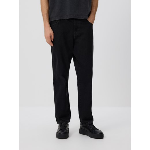 Reserved - Jeansy carrot fit - czarny ze sklepu Reserved w kategorii Jeansy męskie - zdjęcie 186436914