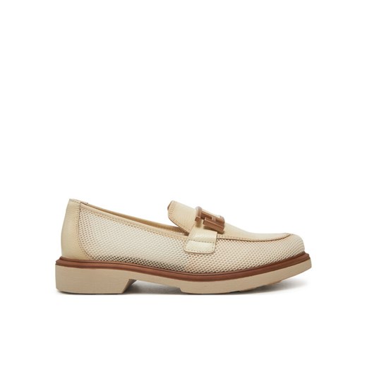 Loafersy Hispanitas HV254072 Écru ze sklepu eobuwie.pl w kategorii Lordsy damskie - zdjęcie 186438063
