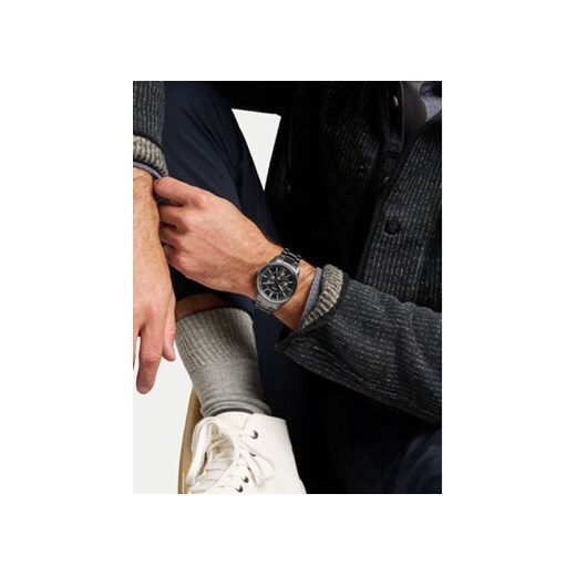 Zegarek Fossil Pearson FS6136 Czarny Fossil OS eobuwie.pl