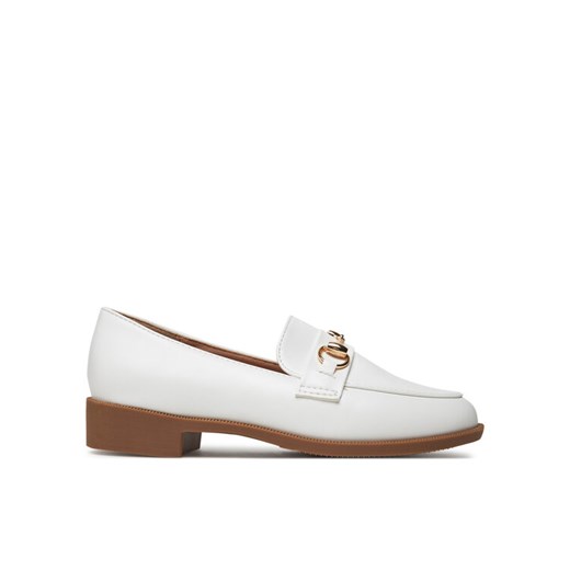 DeeZee Loafersy 2024-64 Biały ze sklepu MODIVO w kategorii Lordsy damskie - zdjęcie 186438441