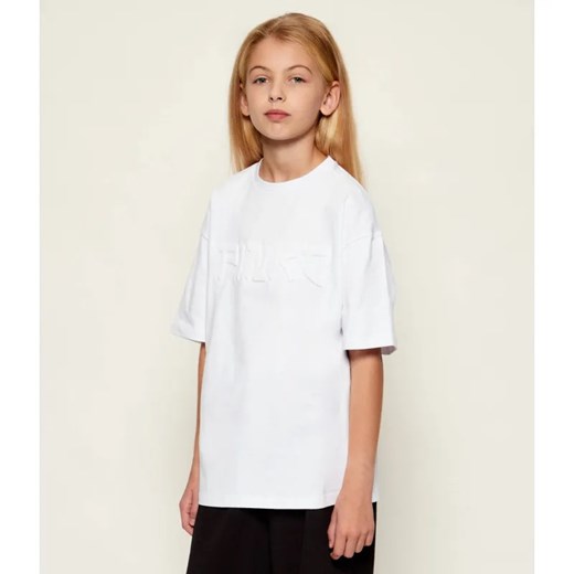 Pinko UP T-shirt | Loose fit ze sklepu Gomez Fashion Store w kategorii Bluzki dziewczęce - zdjęcie 186441313