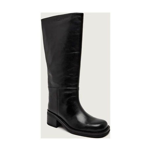 Patrizia Pepe Skórzane oficerki ze sklepu Gomez Fashion Store w kategorii Kozaki damskie - zdjęcie 186441352