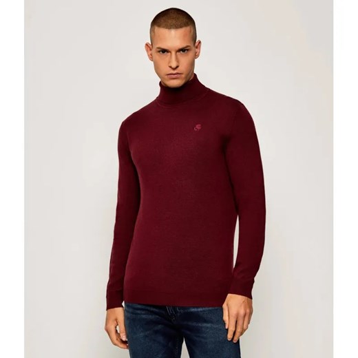 Karl Lagerfeld Wełniany golf | Regular Fit ze sklepu Gomez Fashion Store w kategorii Swetry męskie - zdjęcie 186441503