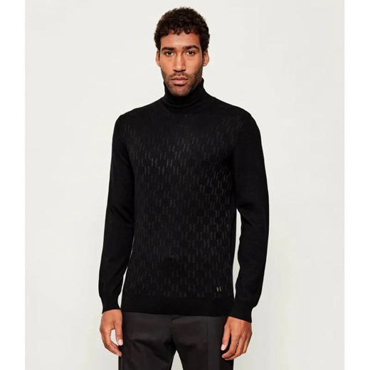 Karl Lagerfeld Wełniany golf | Slim Fit ze sklepu Gomez Fashion Store w kategorii Swetry męskie - zdjęcie 186441504