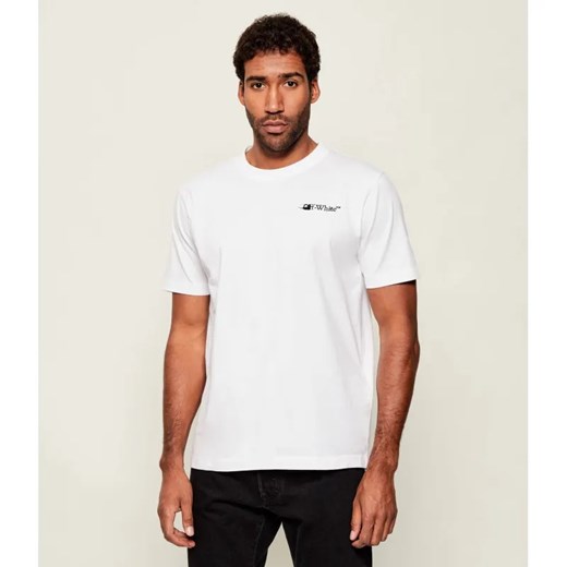 OFF-WHITE T-shirt ARROW | Slim Fit ze sklepu Gomez Fashion Store w kategorii T-shirty męskie - zdjęcie 186441540
