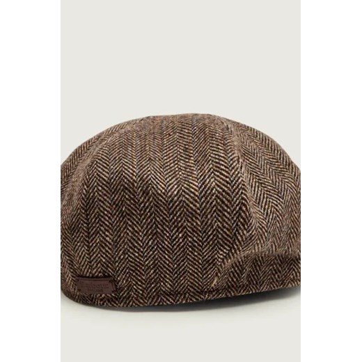 Barbour Kaszkiet FyneTweed Baker Boy | z dodatkiem wełny Barbour M Gomez Fashion Store
