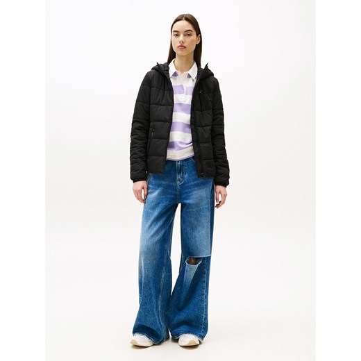 TOMMY JEANS Kurtka pikowana w kolorze czarnym ze sklepu Limango Polska w kategorii Kurtki damskie - zdjęcie 186442723