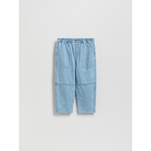 Reserved - Jeansy relaxed fit - niebieski ze sklepu Reserved w kategorii Spodnie chłopięce - zdjęcie 186444812