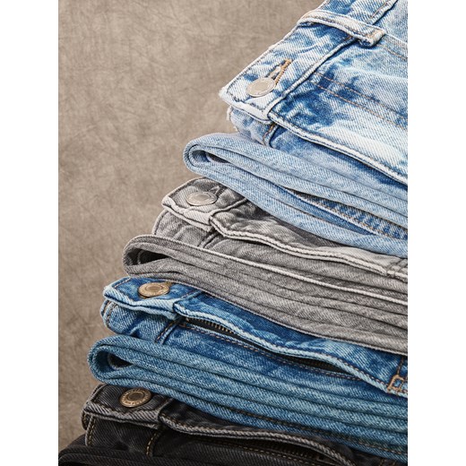 Reserved - Jeansy baggy fit - niebieski ze sklepu Reserved w kategorii Jeansy damskie - zdjęcie 186445301