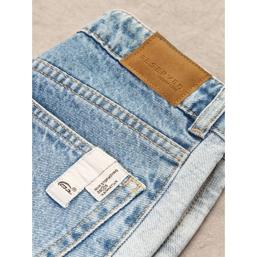Reserved - Jeansy straight fit - niebieski ze sklepu Reserved w kategorii Spodnie chłopięce - zdjęcie 186445633