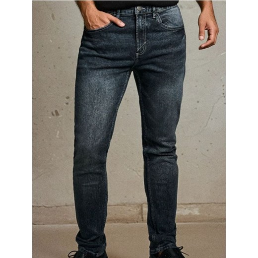 Sinsay - Jeansy skinny fit - szary ze sklepu Sinsay w kategorii Jeansy męskie - zdjęcie 186447271