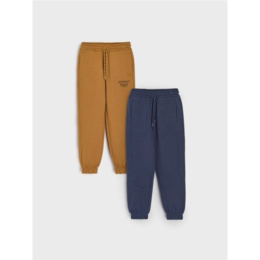 Sinsay - Spodnie loose 2 pack - granatowy - id: 467DN-59X - marki Sinsay - 186447272 Sinsay - Spodnie loose 2 pack - granatowy ze sklepu Sinsay w kategorii Spodnie dziewczęce - zdjęcie 186447272