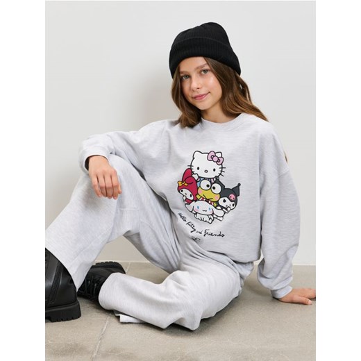 Sinsay - Bluza Hello Kitty - szary ze sklepu Sinsay w kategorii Bluzy dziewczęce - zdjęcie 186447313