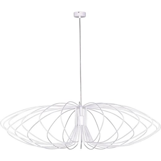 Biała industrialna lampa wisząca - S056-Iwans ze sklepu Edinos.pl w kategorii Lampy wiszące - zdjęcie 186447474