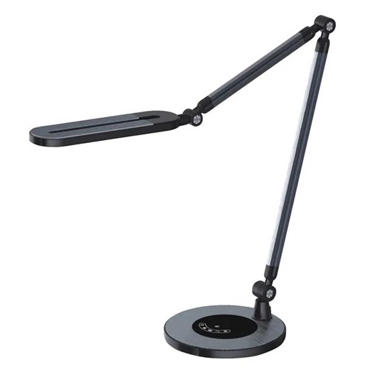 Czarna dotykowa lampka biurkowa - S254-Hippo ze sklepu Edinos.pl w kategorii Lampy stołowe - zdjęcie 186447531