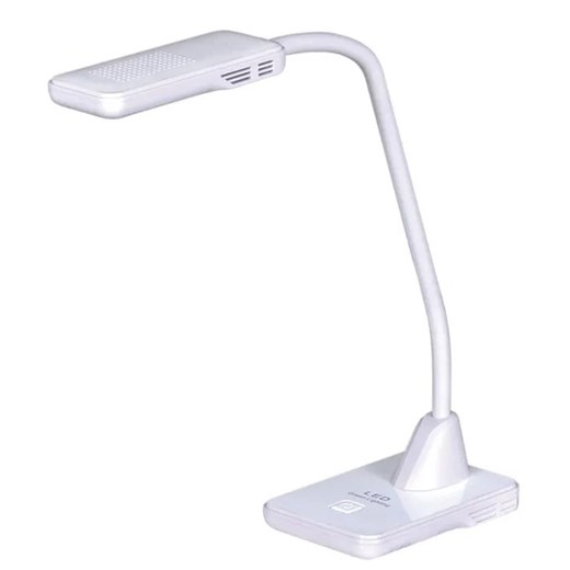 Biała młodzieżowa lampka na biurko - S259-Rico ze sklepu Edinos.pl w kategorii Lampy stołowe - zdjęcie 186447541