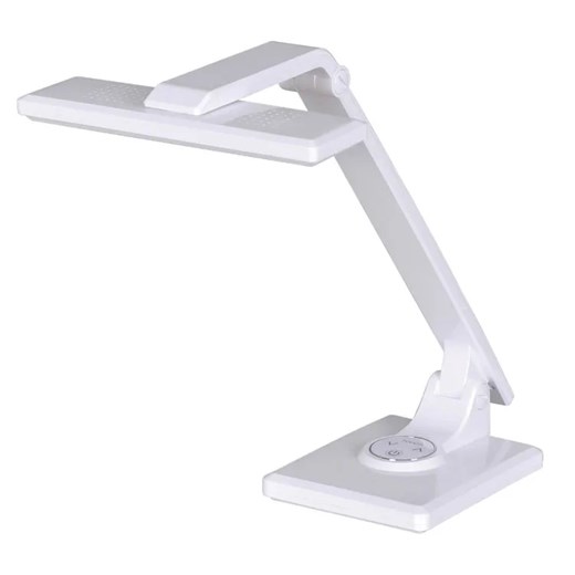 Biała dotykowa lampka do biurka LED - S263-Trofo ze sklepu Edinos.pl w kategorii Lampy stołowe - zdjęcie 186447550