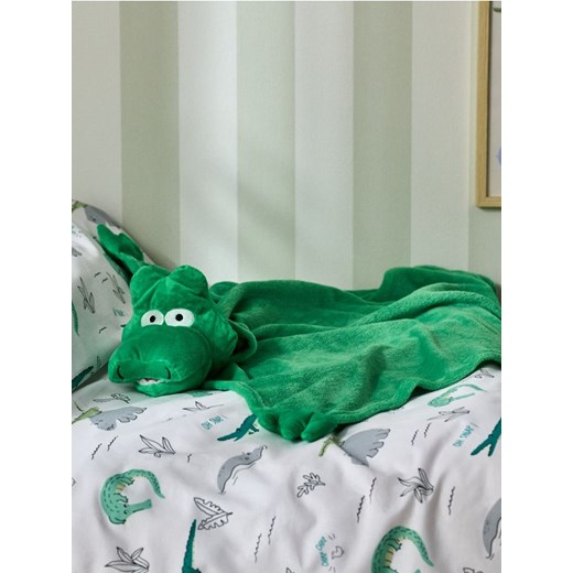 Sinsay - Koc z funkcją pacynki na rękę - zielony ze sklepu Sinsay w kategorii Kocyki dziecięce - zdjęcie 186448873