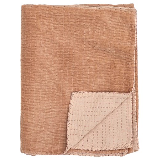 Bloomingville Pled &quot;Gamma&quot; w kolorze jasnoróżowym - 150 x 130 cm ze sklepu Limango Polska w kategorii Tekstylia - zdjęcie 186449901