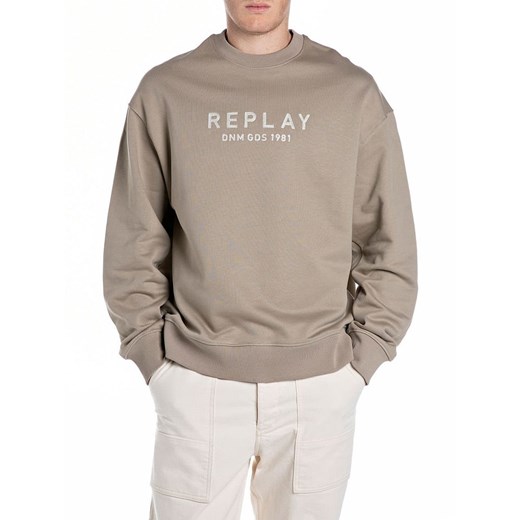Replay Bluza w kolorze beżowym ze sklepu Limango Polska w kategorii Bluzy męskie - zdjęcie 186450261