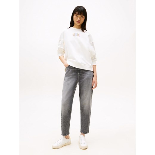 TOMMY JEANS Dżinsy - Tapered fit - w kolorze szarym ze sklepu Limango Polska w kategorii Jeansy damskie - zdjęcie 186450302