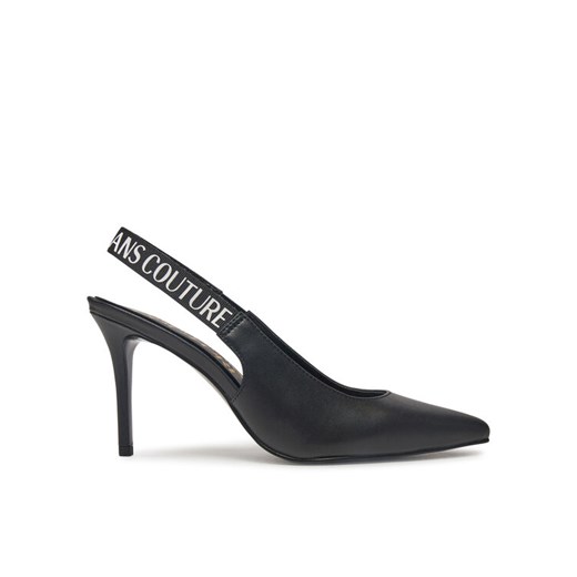 Versace Jeans Couture Szpilki 78VA3S52 Czarny ze sklepu MODIVO w kategorii Czółenka - zdjęcie 186450401